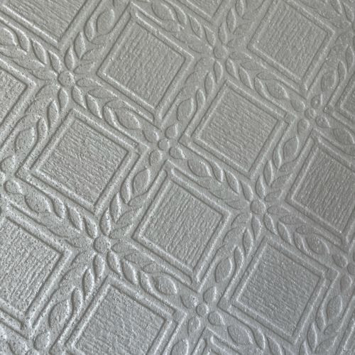 Álmennyezet - Babér mintás beltéri fehér festhető hungarocell polisztirol álmennyezet lap (50x50cm) Álmennyezet - Babér mintás beltéri fehér festhető hungarocell polisztirol álmennyezet lap (50x50cm)