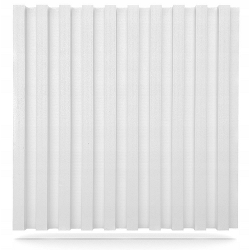 Mywall lamella polisztirol festhető, beltéri falburkolat (60x60 cm)