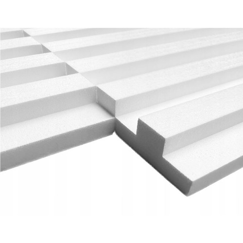 Mywall lamella polisztirol festhető, beltéri falburkolat (60x60 cm) Mywall lamella polisztirol festhető, beltéri falburkolat (60x60 cm)