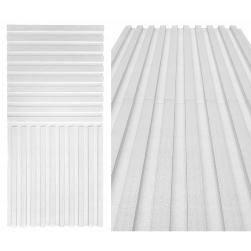 Mywall lamella polisztirol festhető, beltéri falburkolat (60x60 cm) Mywall lamella polisztirol festhető, beltéri falburkolat (60x60 cm)