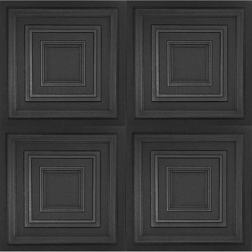 Polistar 31CZ fekete beltéri falpanel, English panel 50x50cm Polistar 31CZ fekete beltéri falpanel, English panel 50x50cm