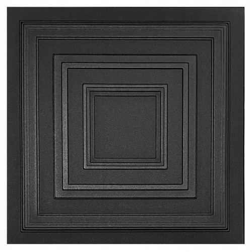 Polistar 31CZ fekete beltéri falpanel, English panel 50x50cm