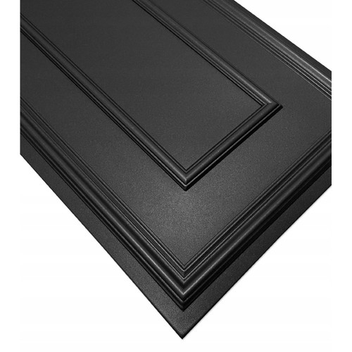 Polisztirol G-Taz Rama fekete 50x100 cm beltéri falpanel, English panel Polisztirol G-Taz Rama fekete 50x100 cm beltéri falpanel, English panel