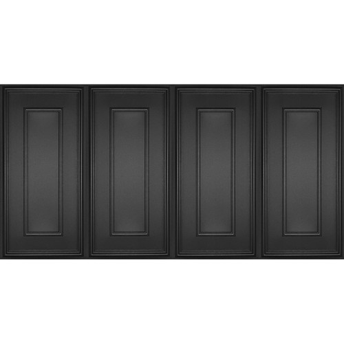 Polisztirol G-Taz Rama fekete 50x100 cm beltéri falpanel, English panel Polisztirol G-Taz Rama fekete 50x100 cm beltéri falpanel, English panel