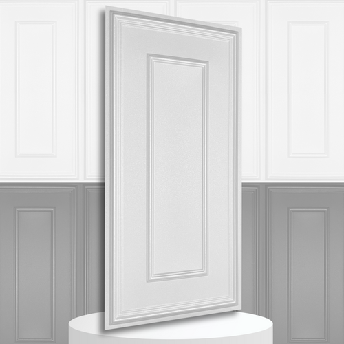 Polisztirol G-Taz Rama fehér 50x100 cm beltéri falpanel, English panel