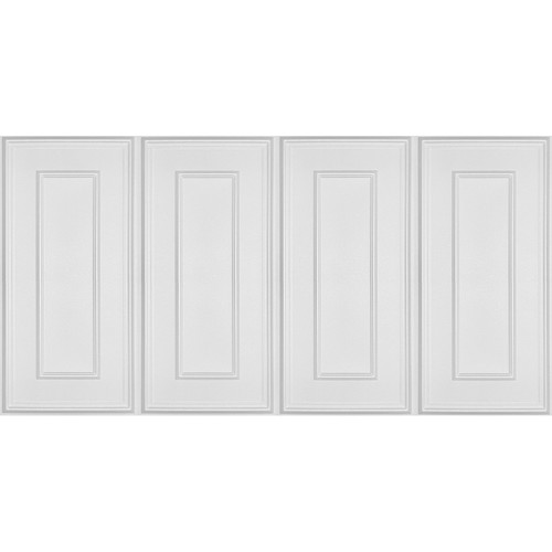Polisztirol G-Taz Rama fehér 50x100 cm beltéri falpanel, English panel