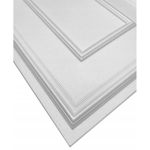 Polisztirol G-Taz Rama fehér 50x100 cm beltéri falpanel, English panel