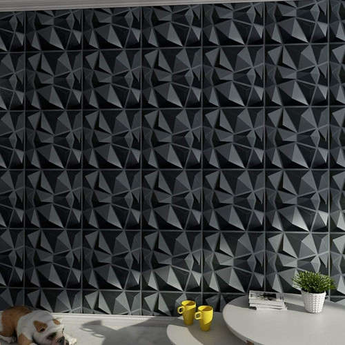 12 m2 Polistar Diament fekete polisztirol 50x50 cm panel csomagajánlat 12 m2 Polistar Diament fekete polisztirol 50x50 cm panel csomagajánlat