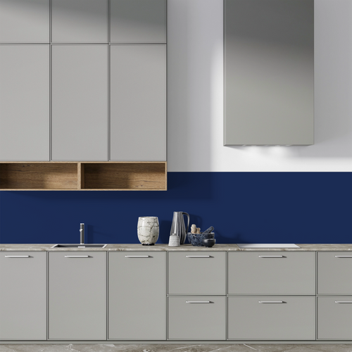 Soner törés- és hőálló konyhai falpanel tinta kék 050 60x120 Soner törés- és hőálló konyhai falpanel tinta kék 050 60x120