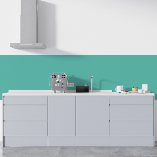 Soner törés- és hőálló konyhai falpanel menta 055 60x180