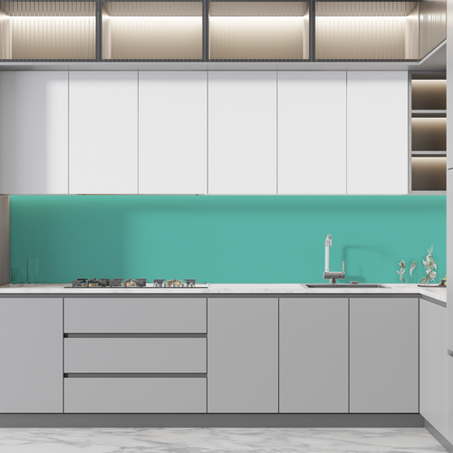 Soner törés- és hőálló konyhai falpanel menta 055 60x180