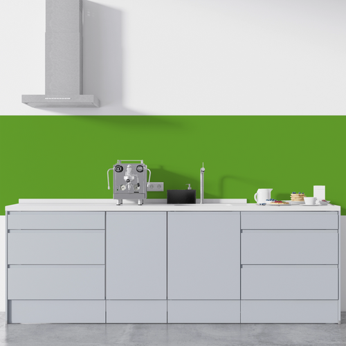 Soner törés- és hőálló konyhai falpanel zöld 063 60x120