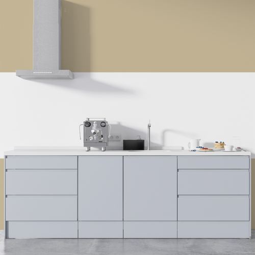 Soner törés- és hőálló konyhai falpanel fehér 010 60x180 cm