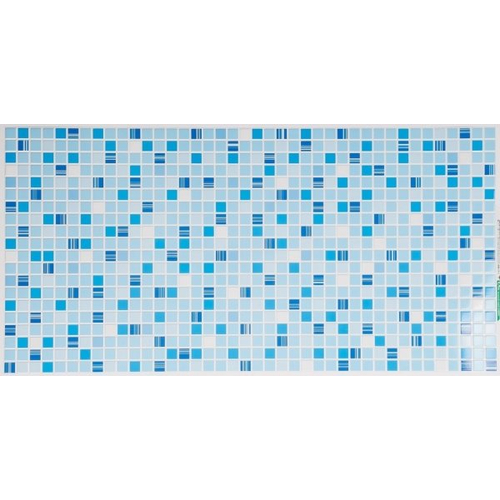 51071 mozaik csempe kék Regul PVC falpanel