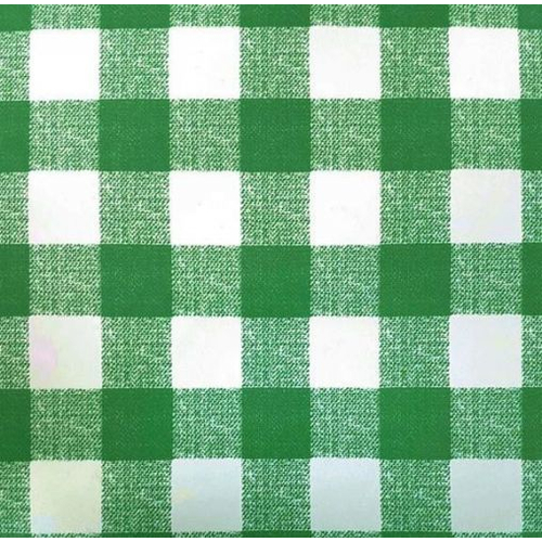 SQUARES GREEN / zöld szövetkockás 45cm x 15m