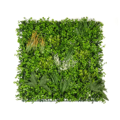 GreenWall mesterséges növényfal panel, 1 m², UV-stabil zöldfal