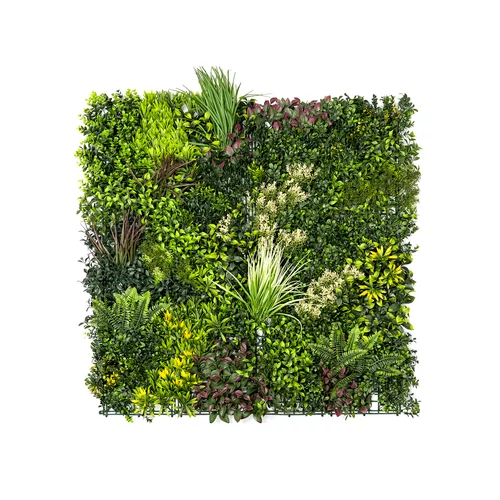 GreenWall mesterséges növényfal panel, 1 m², UV-stabil zöldfal