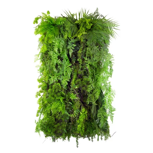GD119 50x100 cm prémium egyedi kézzel készített élethű műanyag növényfal panel