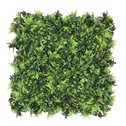 GD274 50x50 cm élethű műanyag zöldfal növényfal panel, műnövény falra