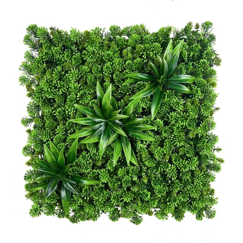 GD640 50x50 cm élethű zöld növénymodul