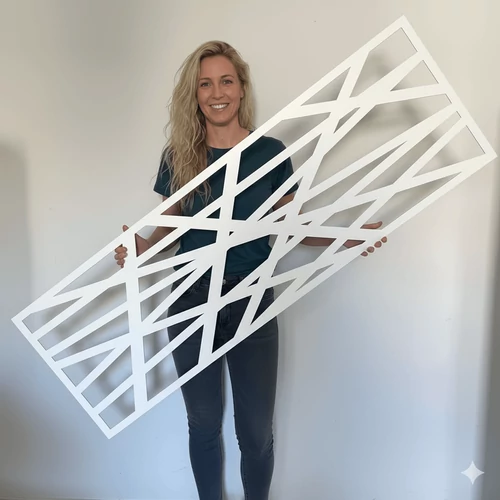 Fali dekorpanel, 50x150 cm, 3 mm HDF 