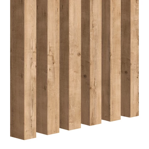 Halifax tölgy - Halifax Oak tölgy, prémium Lamella falburkolat, famintás dekor (2,9x275cm)