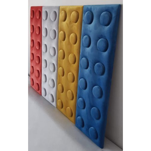 O!Bubble KID textil gyerek falpanel 25×75 cm építőkocka LEGO mintás, több színben