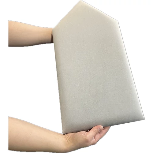 Kárpitozott KERMA falpanel kerítés forma, 25×50 cm textil falburkolat, több színben