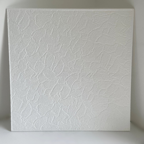 Balaton beltéri fehér festhető hungarocell polisztirol álmennyezet, mennyezet burkolat (50x50cm)