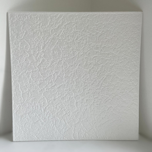 Álmennyezet - Sió beltéri fehér festhető hungarocell polisztirol álmennyezet, mennyezet burkolat (50x50cm)