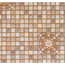 51675 arany barna mozaik Regul PVC falpanel