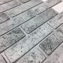 Grey Brick PVC falpanel