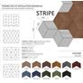 Corkbee Stripe falburkolat