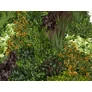 Kép 2/8 - GreenWall Mesterséges Növényfal Panel, 1 m² (Crimson) | Gondozásmentes Zöldfal Kültérre és Beltérre - UV-stabil