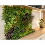 Kép 7/8 - GreenWall Mesterséges Növényfal Panel, 1 m² (Crimson) | Gondozásmentes Zöldfal Kültérre és Beltérre - UV-stabil
