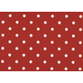 DOTS RED / piros pöttyös 45cm x 15m öntapadós tapéta