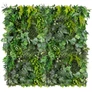 Kép 4/5 - GD181 50x100 cm prémium egyedi kézzel készített élethű műanyag növényfal panel