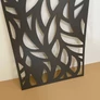 Kép 5/18 - Fali dekorpanel, ágak minta, 50x150 cm, 3 mm HDF - Fekete