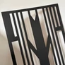 Kép 11/15 - Fali dekorpanel, art deco stílus, 50x150 cm, 3 mm HDF - FP12 fa Antracit