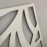 Kép 8/16 - Fali dekorpanel, ágak minta, 50x150 cm, 3 mm HDF - Fehér falburkolat