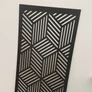 Kép 6/13 - Fali dekorpanel, doboz minta, 50x150 cm, 3 mm HDF - fa Antracit falburkolat