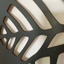 Kép 9/18 - Fali dekorpanel, levél minta, 50x150 cm, 3 mm HDF