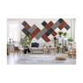 Obubble filc panel 30×30-7 csíkos falpanel