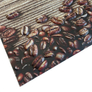 Coffee Brown - Kávészemek PVC falpanel