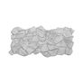 Rock light grey- világos szürke színű kőmintás PVC falburkolat