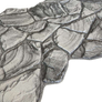 Rock dark grey- sötét szürke színű kőmintás PVC falburkolat