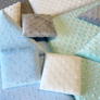 KERMA Hexagon falpanel minky textil gyermek falburkolat, több színben
