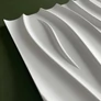 Kép 9/21 - MYWALL OCEAN hullámos fehér EPS polisztirol festhető falpanel, modern falburkolat