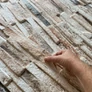 Kép 30/34 - STIKWALL 656-2001 színes szeletelt kő falburkolat (120x30cm) kőmintás, kőhatású panel, kültérre is